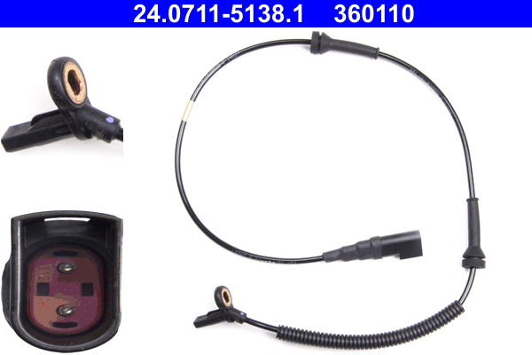 ABS sensor ATE 24.0711-5138.1