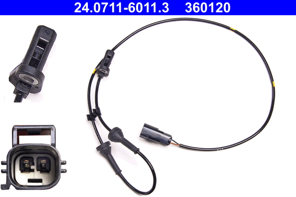 ABS sensor ATE 24.0711-6011.3