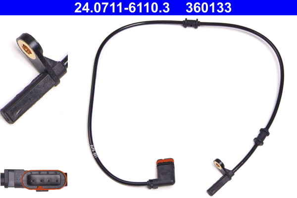 ABS sensor ATE 24.0711-6110.3