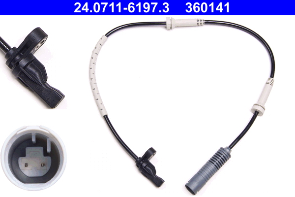 ABS sensor ATE 24.0711-6197.3