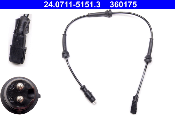 ABS sensor ATE 24.0711-5151.3