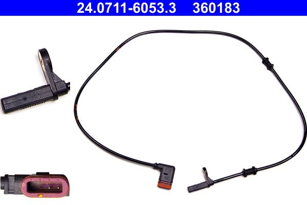 ABS sensor ATE 24.0711-6053.3