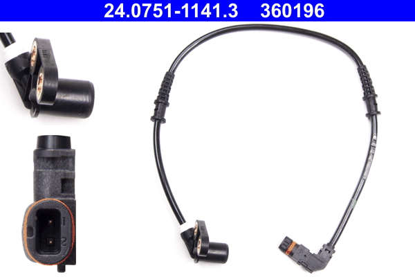 ABS sensor ATE 24.0751-1141.3