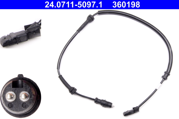 ABS sensor ATE 24.0711-5097.1