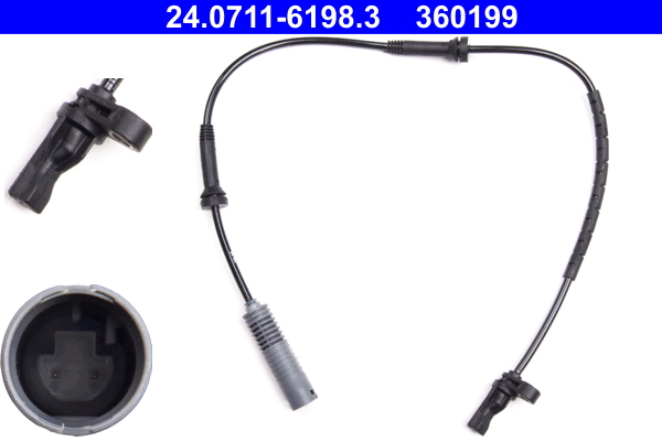 ABS sensor ATE 24.0711-6198.3