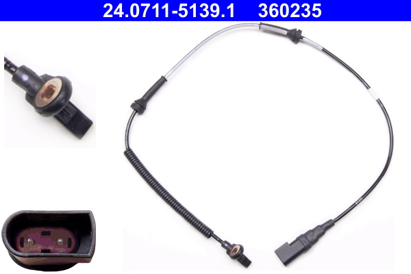 ABS sensor ATE 24.0711-5139.1