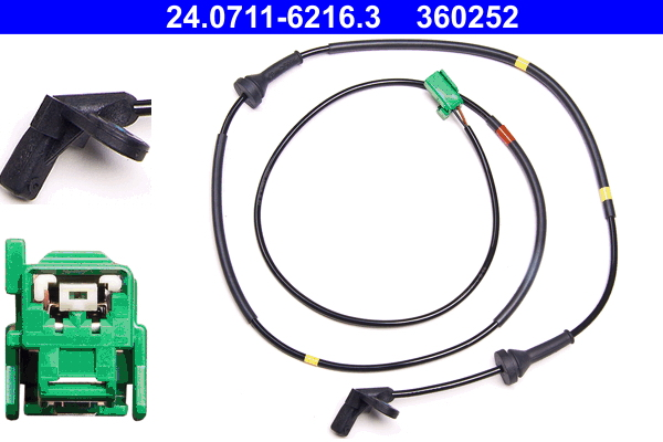 ABS sensor ATE 24.0711-6216.3