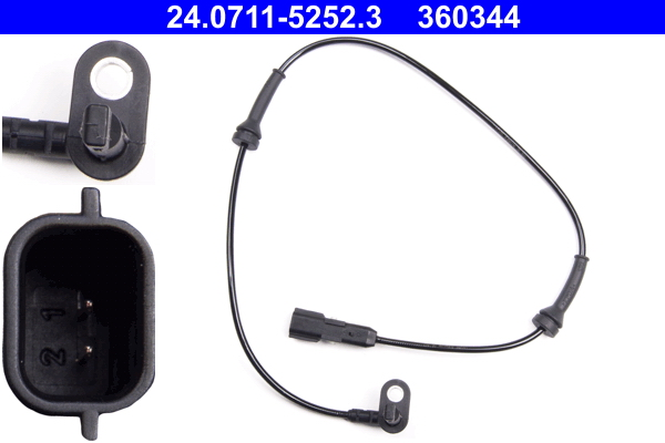 ABS sensor ATE 24.0711-5252.3