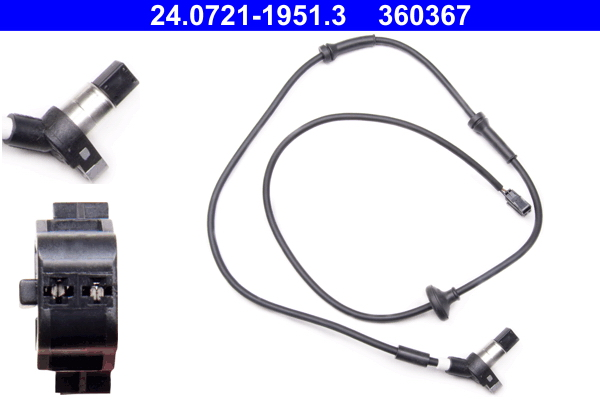 ABS sensor ATE 24.0721-1951.3