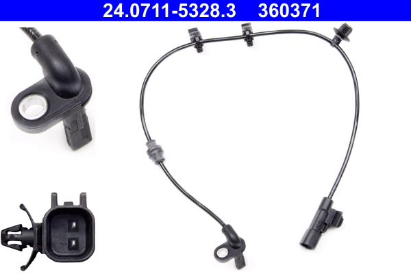 ABS sensor ATE 24.0711-5328.3