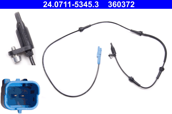 ABS sensor ATE 24.0711-5345.3