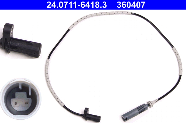 ABS sensor ATE 24.0711-6418.3