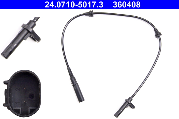 ABS sensor ATE 24.0710-5017.3