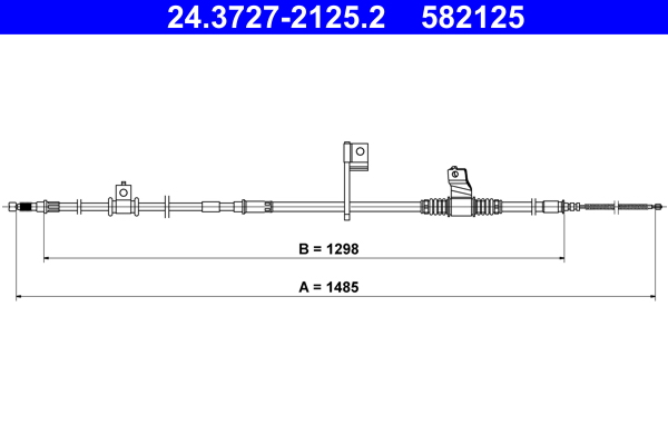 ATE Handremkabel 24.3727-2125.2