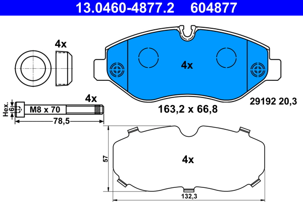 ATE Remblokset 13.0460-4877.2