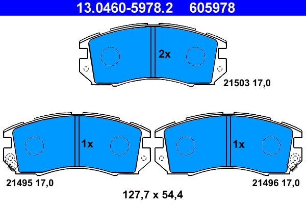 ATE Remblokset 13.0460-5978.2