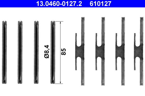 Rem montageset ATE 13.0460-0127.2