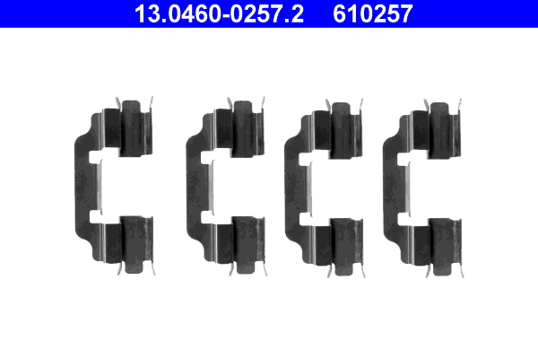 Rem montageset ATE 13.0460-0257.2