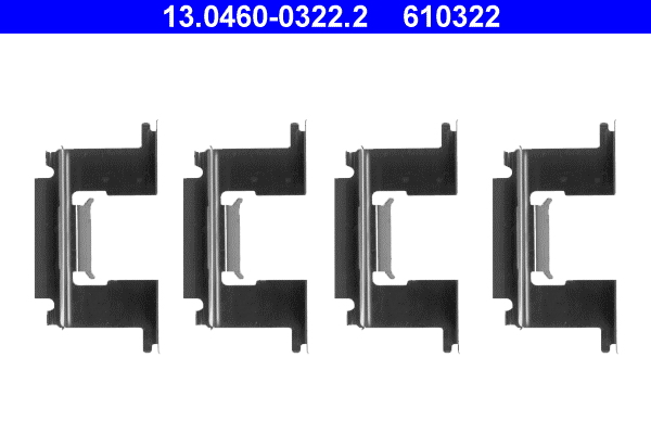 Rem montageset ATE 13.0460-0322.2