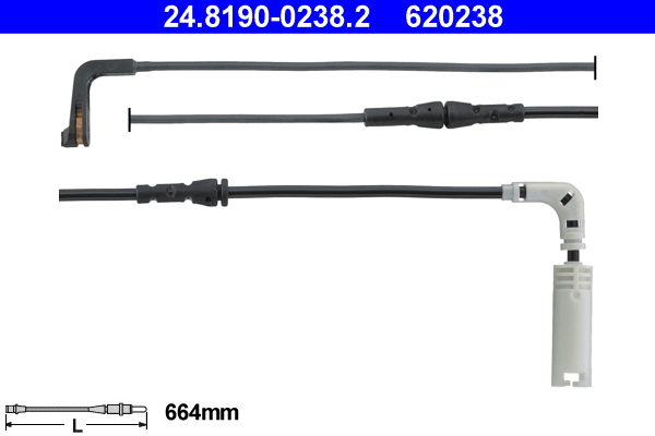 Slijtage indicator ATE 24.8190-0238.2