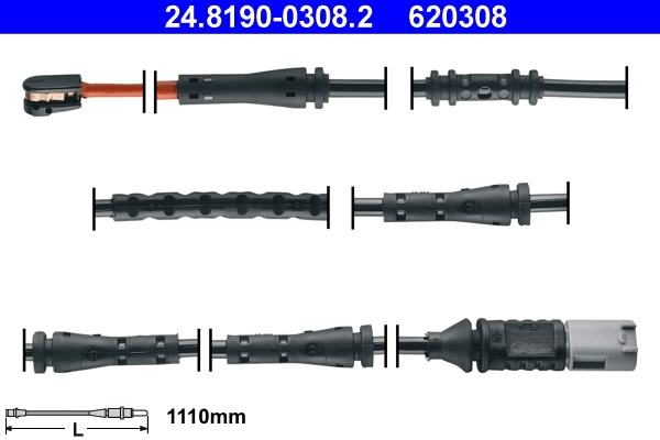 Slijtage indicator ATE 24.8190-0308.2