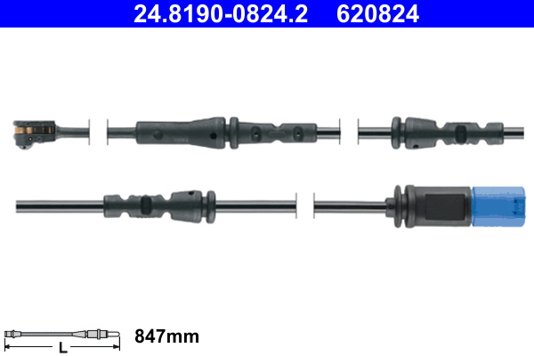 Slijtage indicator ATE 24.8190-0824.2