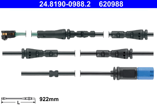 Slijtage indicator ATE 24.8190-0988.2