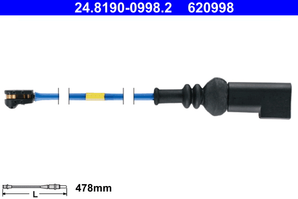 Slijtage indicator ATE 24.8190-0998.2