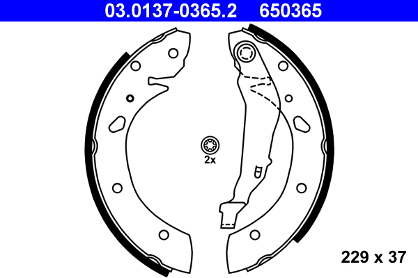 Remschoen set ATE 03.0137-0365.2