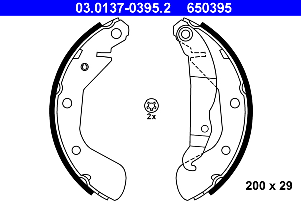 Remschoen set ATE 03.0137-0395.2