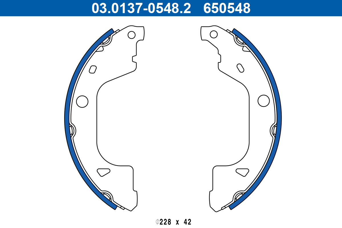 Remschoenset ATE 03.0137-0548.2