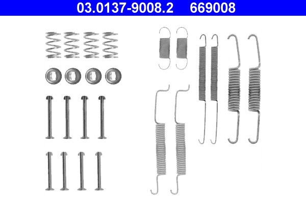 Rem montageset ATE 03.0137-9008.2