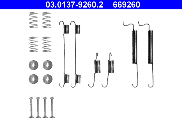 Rem montageset ATE 03.0137-9260.2