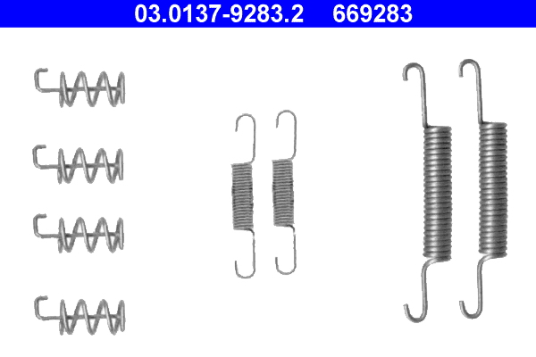 Rem montageset ATE 03.0137-9283.2