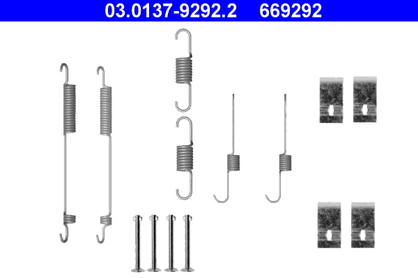 Rem montageset ATE 03.0137-9292.2