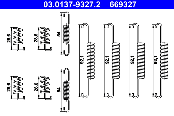 ATE Rem montageset 03.0137-9327.2