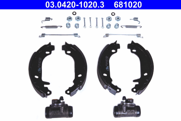 Remschoen set ATE 03.0420-1020.3