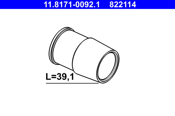 Geleidehuls, remklauw ATE 11.8171-0092.1