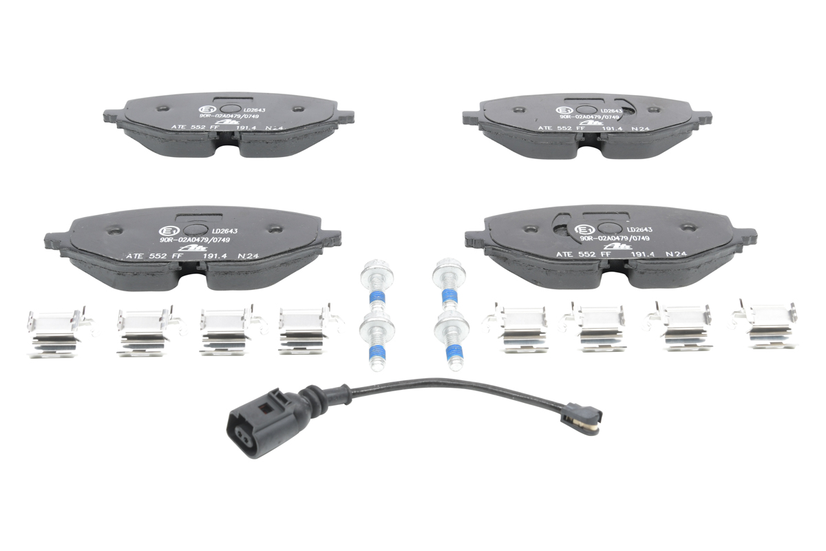 ATE Remblokkenset, schijfrem 13.0470-2643.2