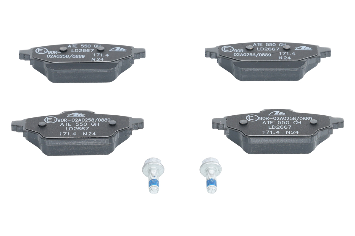 ATE Remblokkenset, schijfrem 13.0470-2667.2