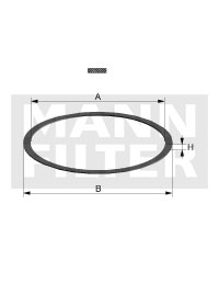 Oliefilterhuis pakking / O-ring Mann-Filter Di 508-00