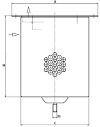 Filter, persluchttechniek Mann-Filter LE 17 007 x