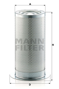 Filter, persluchttechniek Mann-Filter LE 95 001 x