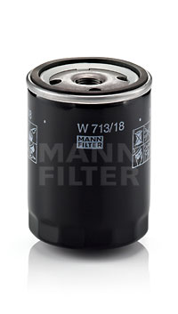 Oliefilter Mann-Filter W 713/18