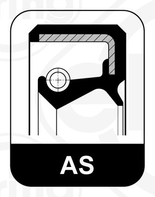 Afdichtring veerplooi Elring 327.247