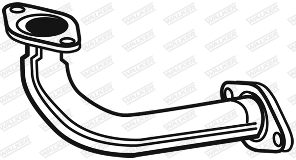 Walker Uitlaatpijp 02154