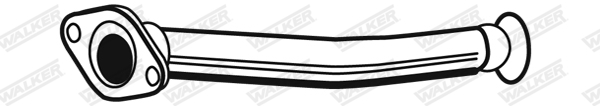 Walker Uitlaatpijp 02641