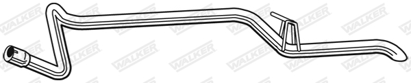 Uitlaatpijp Walker 03148