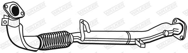 Walker Uitlaatpijp 04498