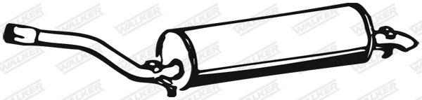 Walker Achterdemper 05071